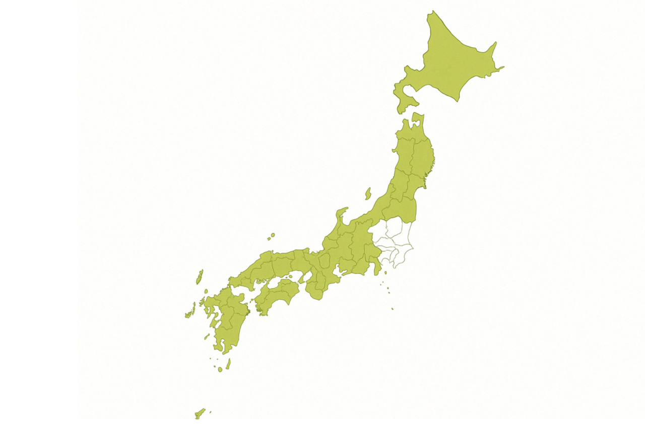 弊社と競合しない関東以外の地域の事務所限定